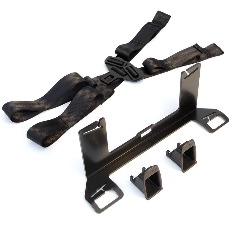 Universal Latch ISOFIX Belt Interfaces Guide Retainer Thicken Steel Car Seat Bracket