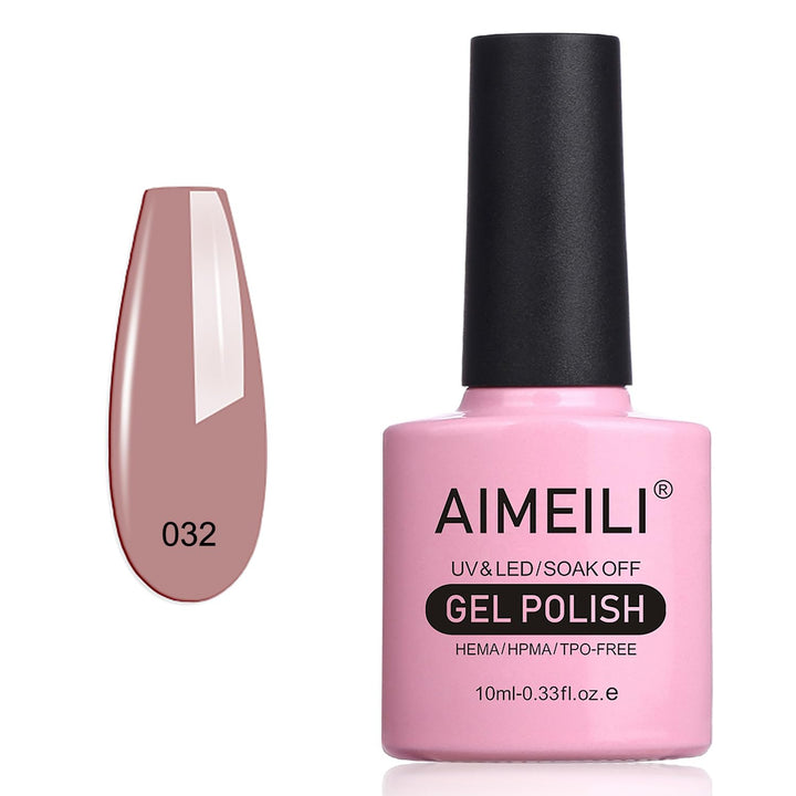 Shellac Soak Off UV LED Gel Nail Polish - NEW 'A' Range (032) 10 ml