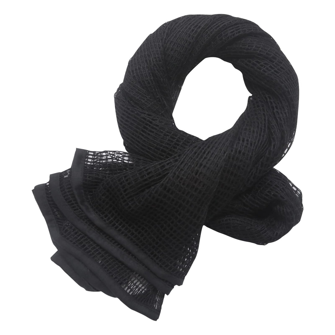 Sniper Veil Camo Scarf Double Printing Tactical Military Camouflage Mesh Scarves for Hunting Shooting Wild Photography