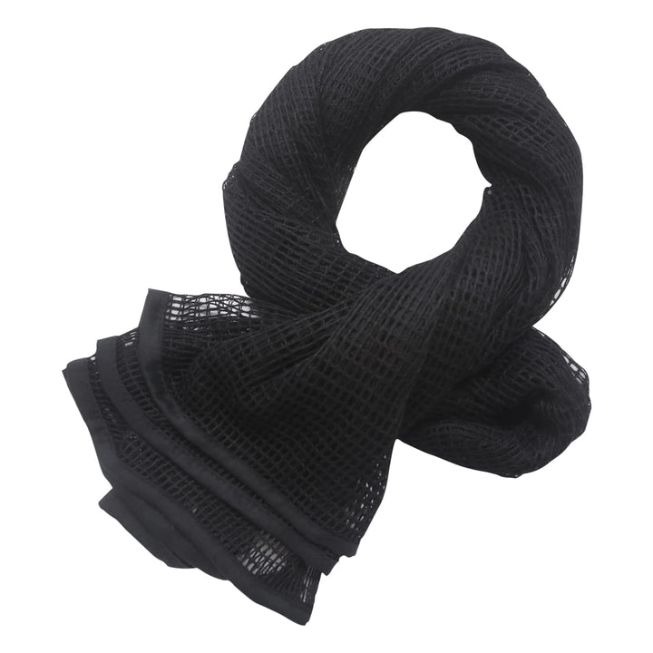 Sniper Veil Camo Scarf Double Printing Tactical Military Camouflage Mesh Scarves for Hunting Shooting Wild Photography