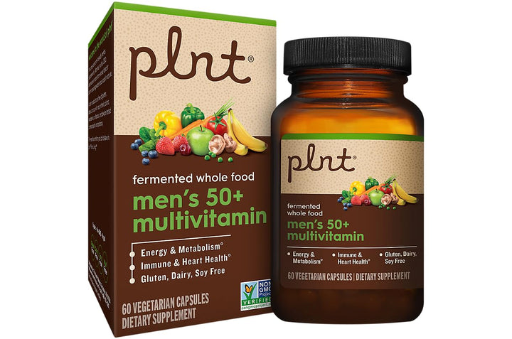 Fermented Whole Food MenaTMs 50+ Multivitamin (60 Vegetarian Capsules)