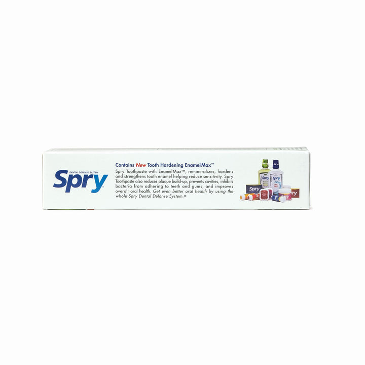 Xylitol Toothpaste 5oz, Fluoride Toothpaste Adult and Kids, Teeth Whitening Toothpaste with Xylitol, Natural Breath Freshening, Mouth Moisturizing Ingredients, Spearmint (Pack of 1)
