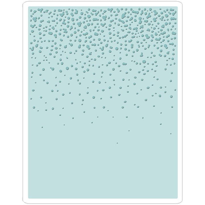 , Multi Color, Embossing Folder , Snowfall Speckles by Tim Holtz, One Size