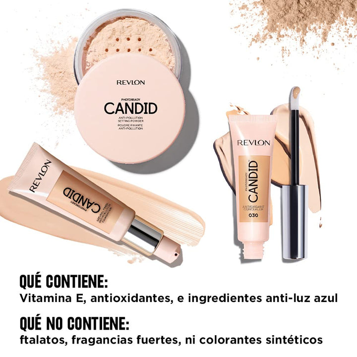 Photoready Candid Concealer Matte Cream, With Anti-Pollution, Antioxidant, Anti-Blue Light Ingredients, Without Parabens, Pthalates And Fragrances; Medium.34 Fluid Oz