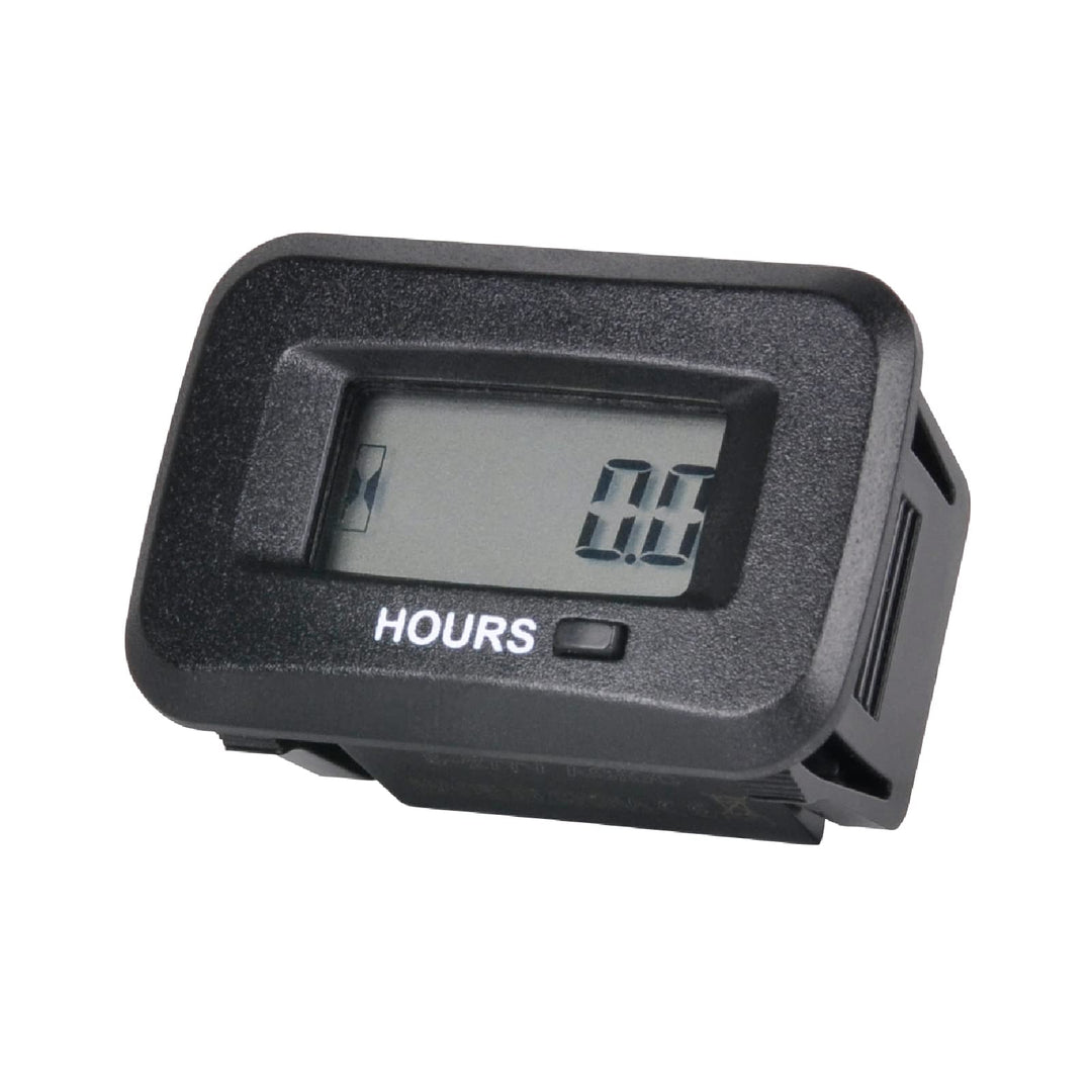 AC/DC 5V to 277V Hour Meter Gauge Maintenance Timer Tracking for ZTR Lawn Mower Tractor Generator Compressor ATV Boat Golf Cart Forklift Snowmobile