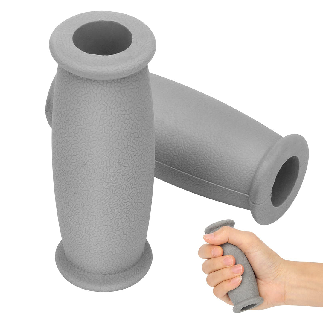 Crutch Hand Grip, Soft Rubber Crutches Handle Replacement Covers Medical Drive Cane Crutch Handgrips, 1Pair (3.93 x 1.4 inch) (3.93 x 1.4 inch)