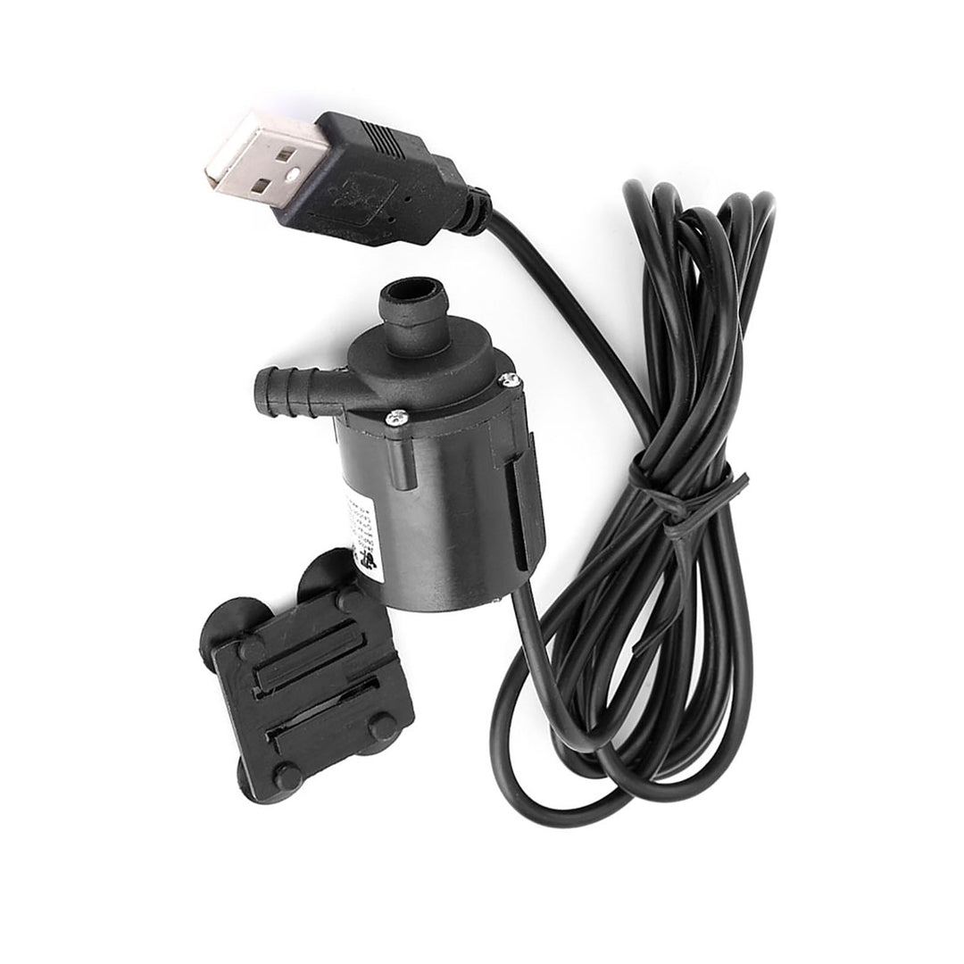 DC 6V 150L/H Mini Brushless Submersible Water Pumps Motor Micro Water Cooling Pump with USB Connector
