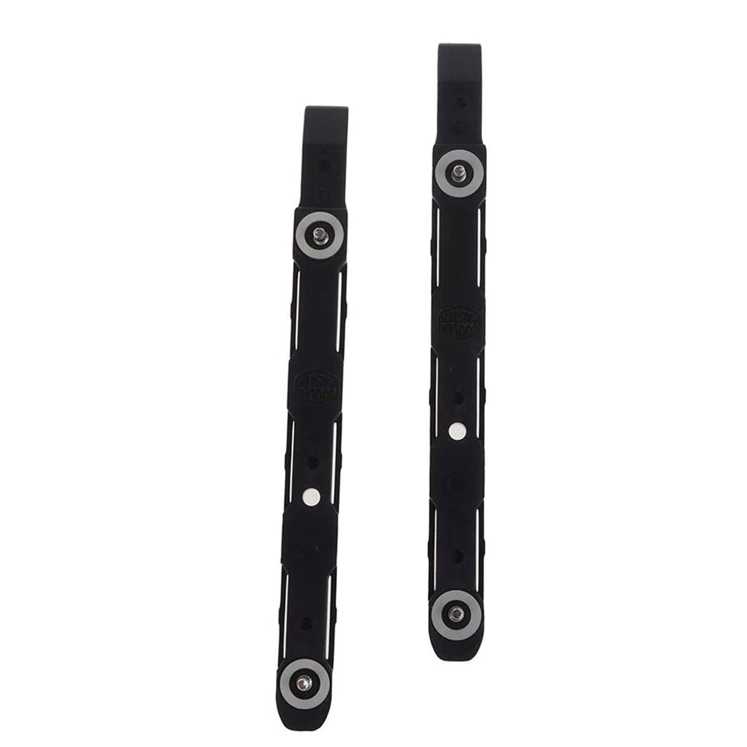 8 Pack Chassis Hard Drive Mounting Plastic Rails,Black