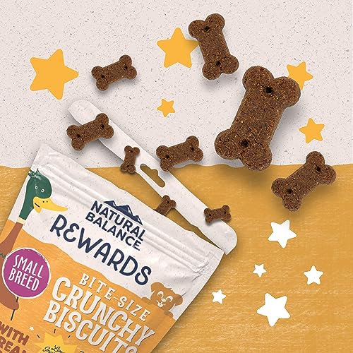 Limited Ingredient Rewards Crunchy Biscuits, Bite-Size Grain-Free Dog Treats for Small-Breed Dogs, Made with Real Duck, 8 Ounce (Pack of 1)