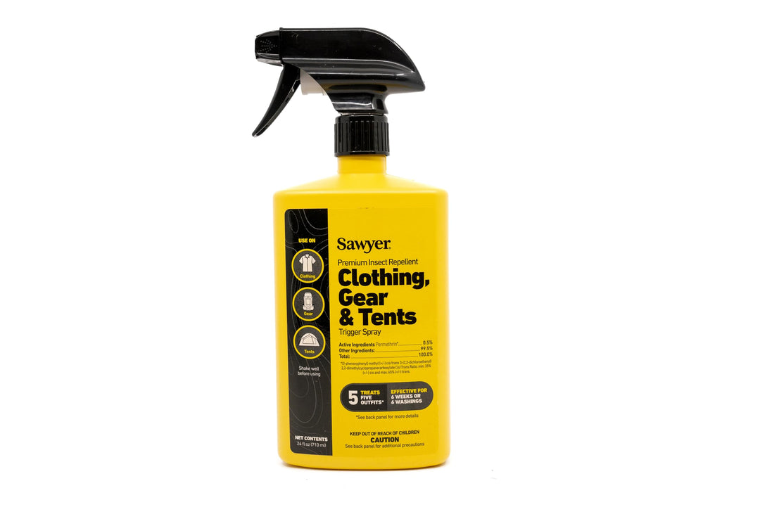 SP657 Premium Permethrin Insect Repellent for Clothing, Gear & Tents, Trigger Spray, 24-Ounce