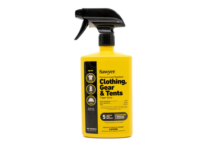 SP657 Premium Permethrin Insect Repellent for Clothing, Gear & Tents, Trigger Spray, 24-Ounce