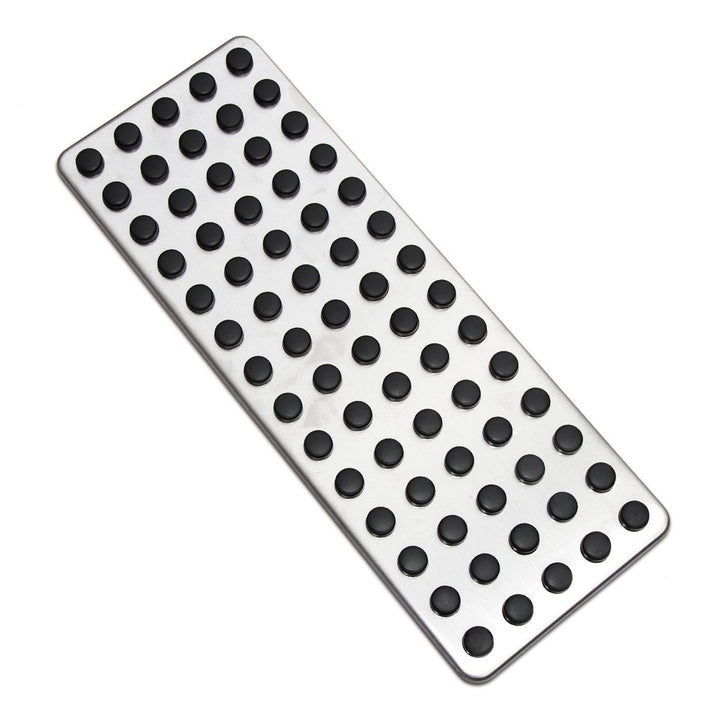 9 MOONStainless Steel Footrest Foot Rest Dead Pedal Pad Cover For Mercedes Benz A B C E S CLS SLK CLA GLA GLK ML G GL Series Car Styling