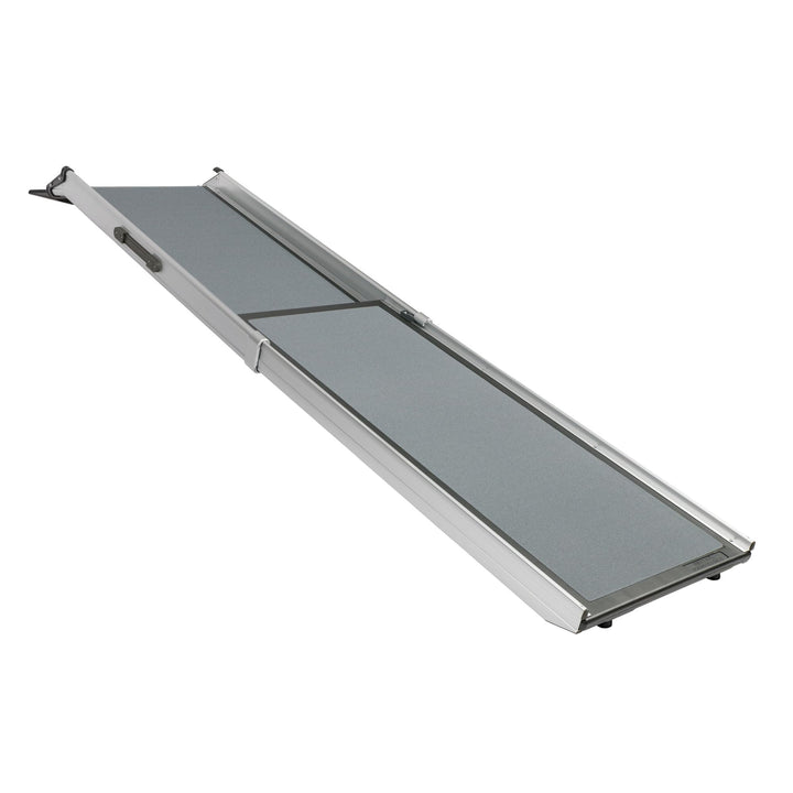 Happy Ride Telescoping Dog Ramp, Portable Pet Ramp for Cars, Trucks & SUVs with Adjustable Sizing