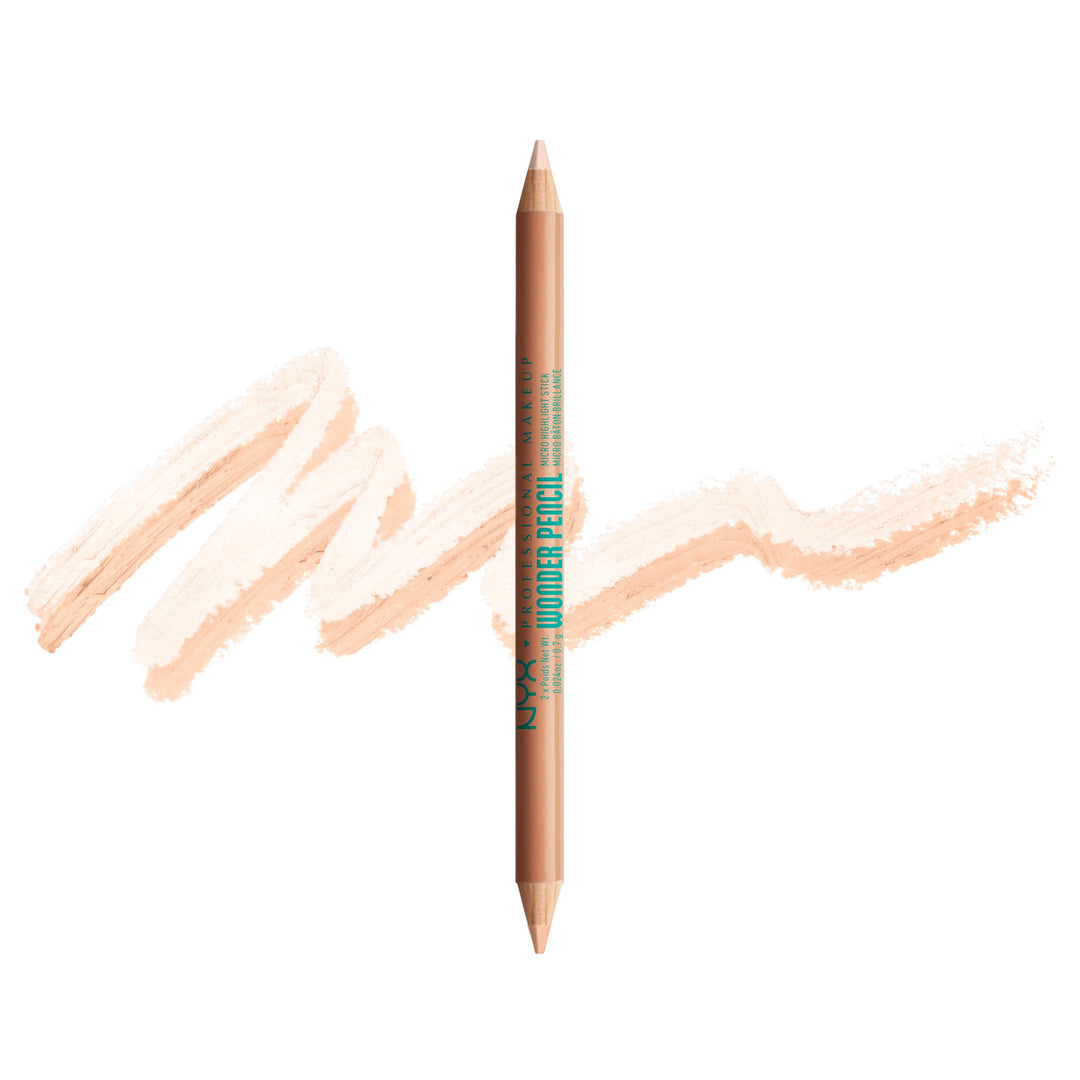 PROFESSIONAL MAKEUP Wonder Pencil, Multi-Use Micro Highlighter & Concealer Stick - Light