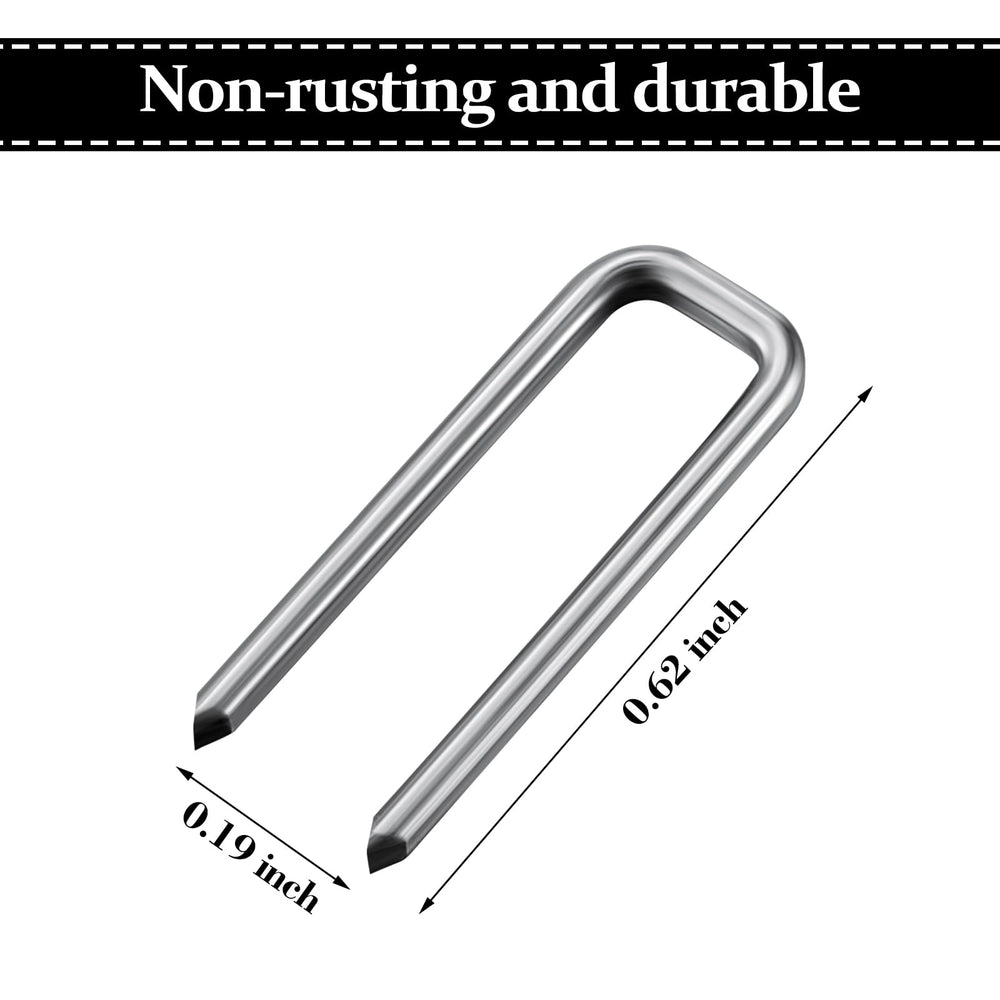 160 Pcs Plantation Shutter Repair Kit Fasteners Louvers Staples Window Hardware Kit Blind Tilt Rod Operable Plantation Silver Metal Louver Staples Tools Repair(1.5 x 0.5 Cm/ 0.6 x 0.19 Inch)