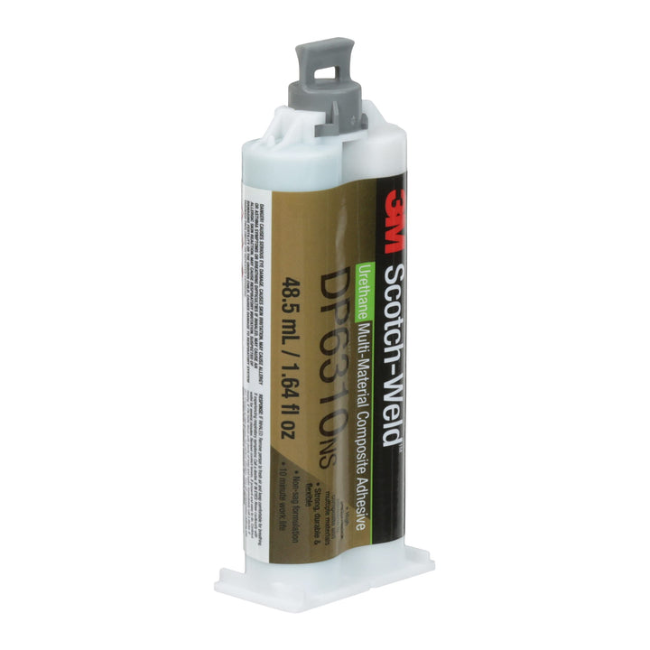 Scotch-Weld Composite Urethane Adhesive DP6310NS Green, 48.5 mL Duo-Pak