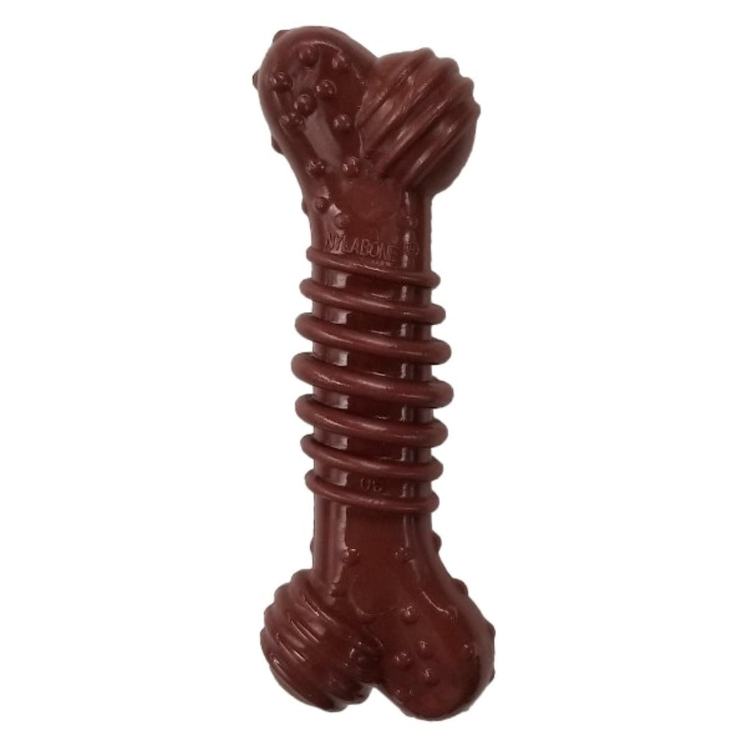 Textured Dental Bone Power Chew Toy for Dogs, Dog Toys for Aggressive Chewers, Flavor Medley Flavor, Small - Up to 25 Ibs, 1 Count
