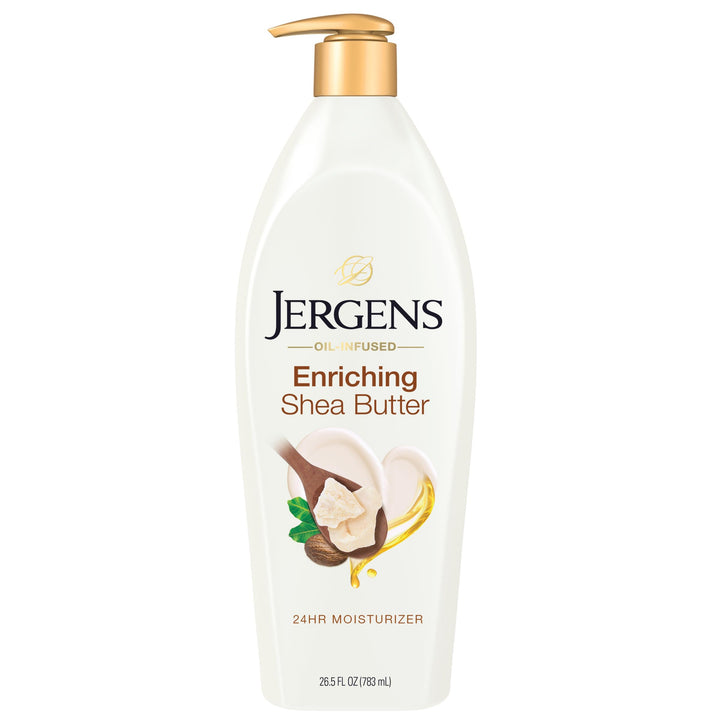 Hand and Body Lotion, Pure Shea Butter Deep Conditioning Body Moisturizer, Dermatologist Tested, 26.5 oz