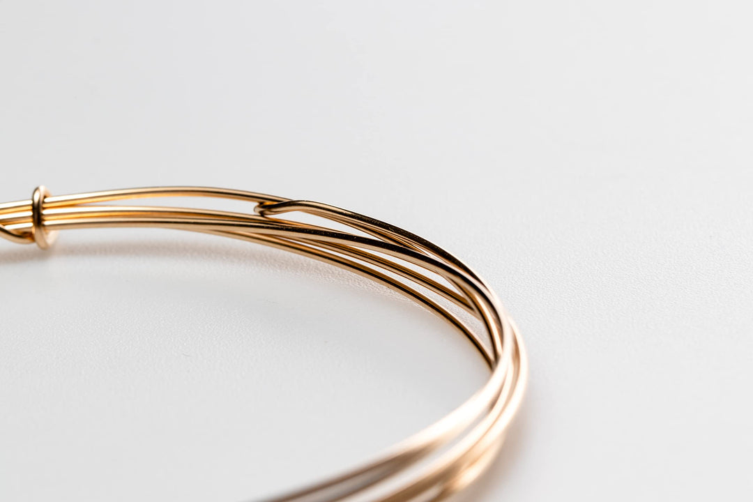 26 Gauge, 14/20 Yellow Gold Filled Wire Half Hard Round 14K Gold Filled Made in USA - 5FT