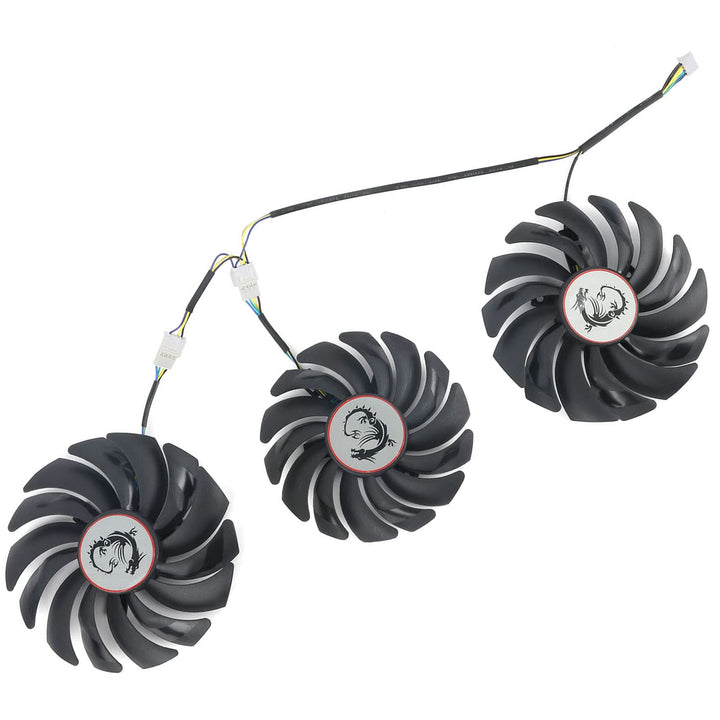 95mm PLD10010B12HH Cooler Fan Replacement for MSI GTX 1080 TI GAMING X TRIO Graphics Card Cooling Fans