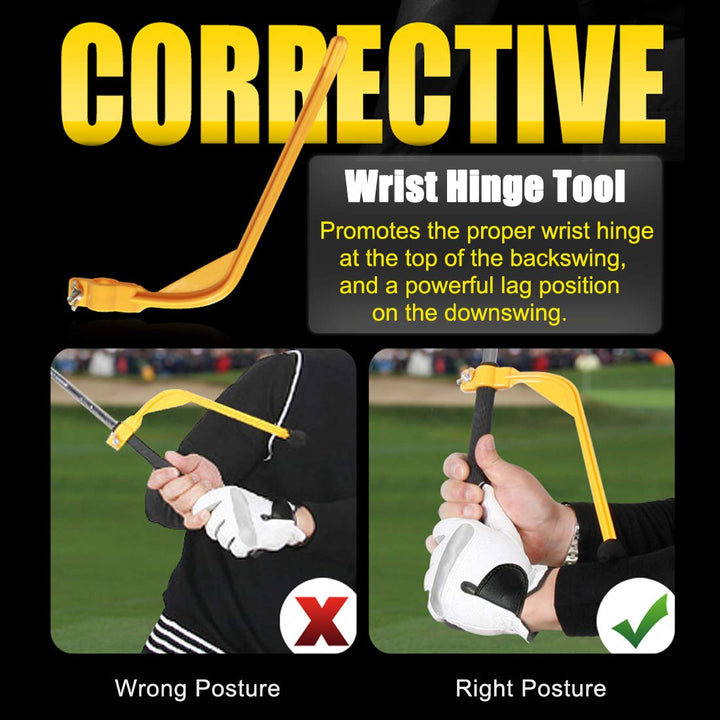 Golf Swing Training Aids Combo- Arm Band, Elbow Correction, Wrist Hinge Trainer, Wrist Brace Band, Leg Rod Corrector, Improve Your Golf Game to The Next Level