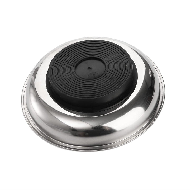 6-Piece Magnet Trays Set, 3 4 6 Round Magnetic Parts Tray, Stainless Steel Magnetic Trays Tools Parts Tray Holder for Socket Screw, Nuts, Bolts, Metal Parts
