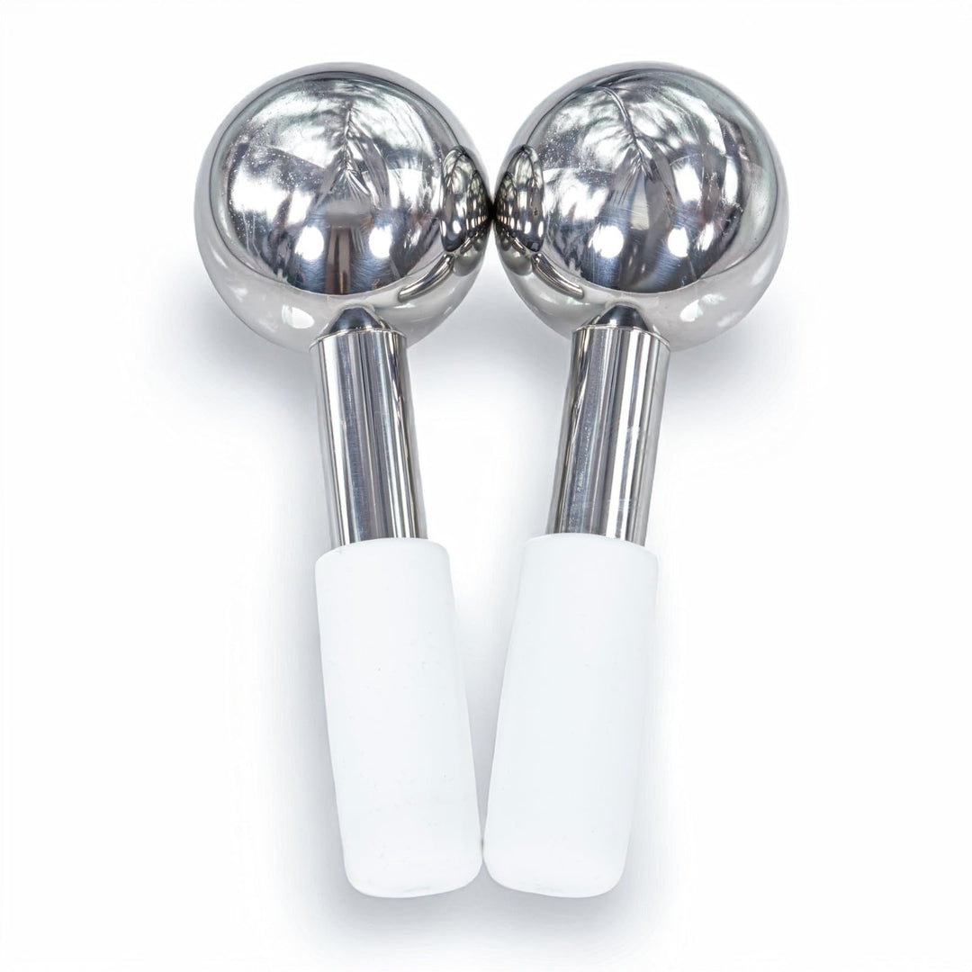 Floraison Unbreakable Stainless Steel Magic Cooling Beauty Facial Sticks for Face, Neck & Body Cryo Sticks & Cold Roller for face Puffiness & Wrinkles, Wine-Chilling Wands