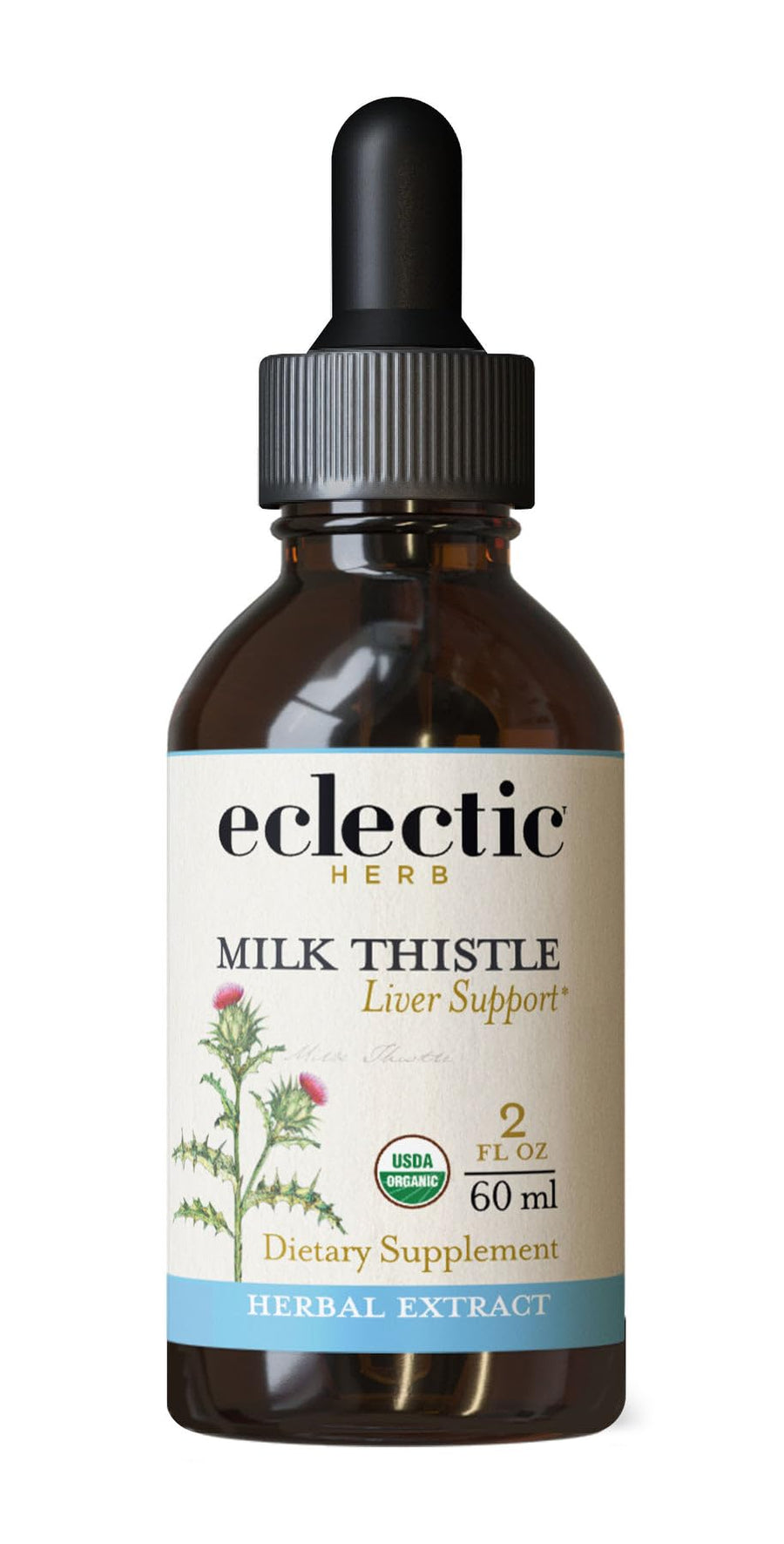 Eclectic Institute Milk Thistle O 2 Ounce