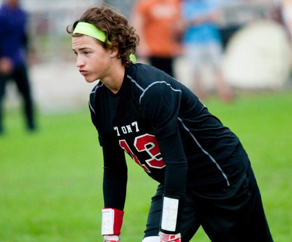 Tie Back Headbands Moisture Wicking Athletic Sports Head Band You Pick Colors (3 Pack ATD/B/R/B)