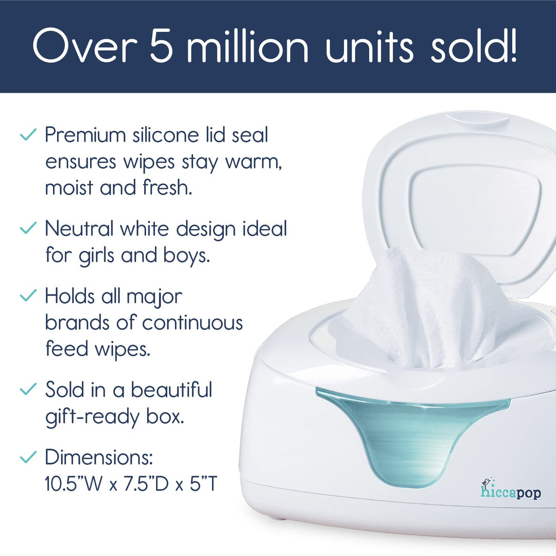 Baby Wipe Warmer and Baby Wet Wipes Dispenser | Baby Wipes Warmer for Babies | Diaper Wipe Warmer with Changing Light