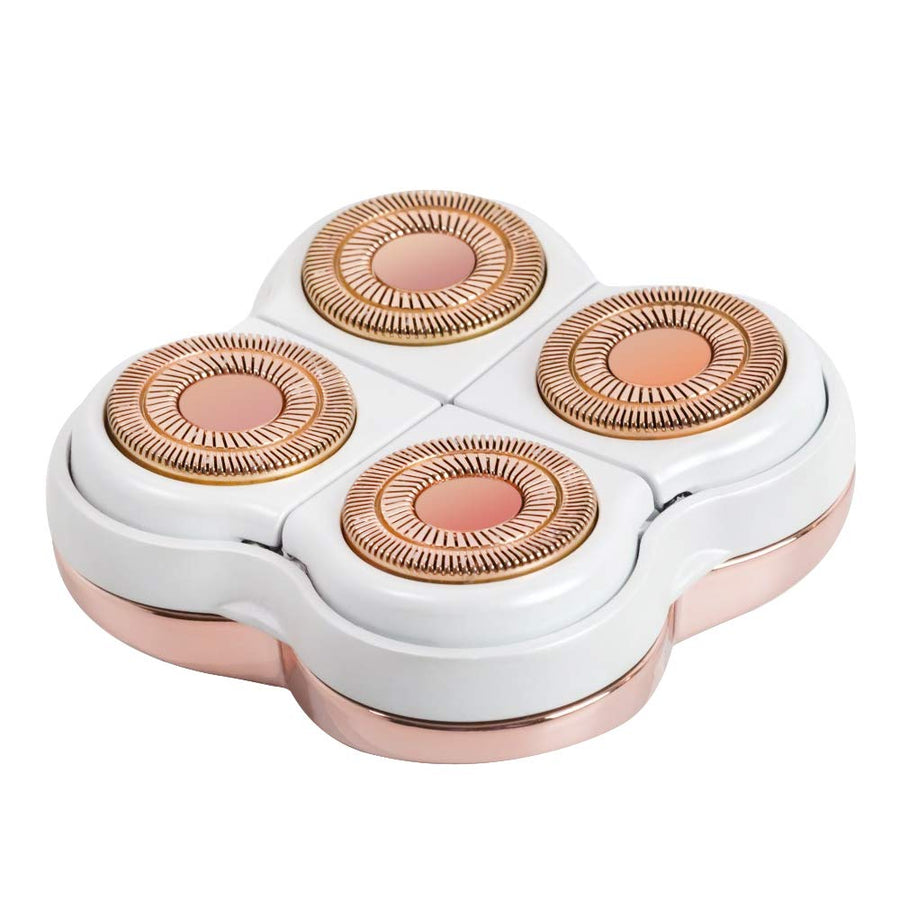 Legs Hair Remover Replacement Heads for Finishing Touch Flawless Legs Women's Hair Remover Rose Gold