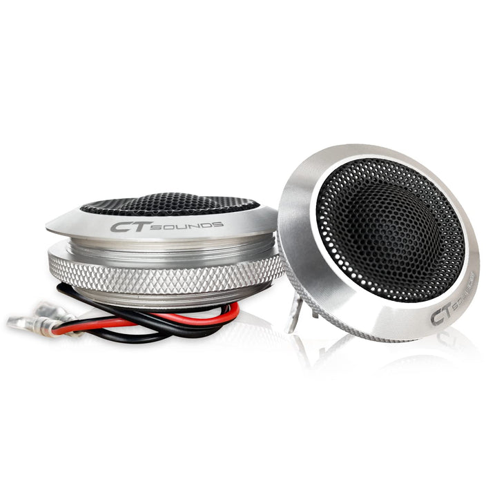 Meso 25mm 100 Watt Flush-Mount Premium Silk-Dome Tweeters, Pair