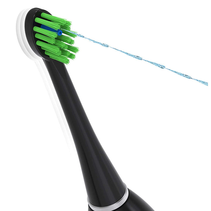 Sonic-Fusion Replacement Flossing Brush Heads, Black/Chrome