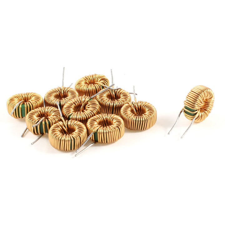 a13071500ux0192 10 Piece Toroid Core Inductor Wire Wind Wound 10MH 40mOhm 2 Amp, Coil