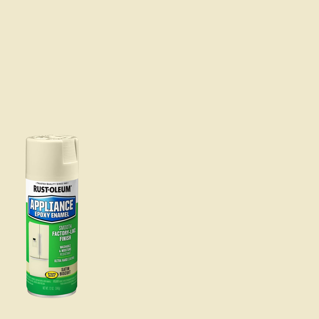 , Biscuit 210372 Appliance Enamel 12-Ounce Spray