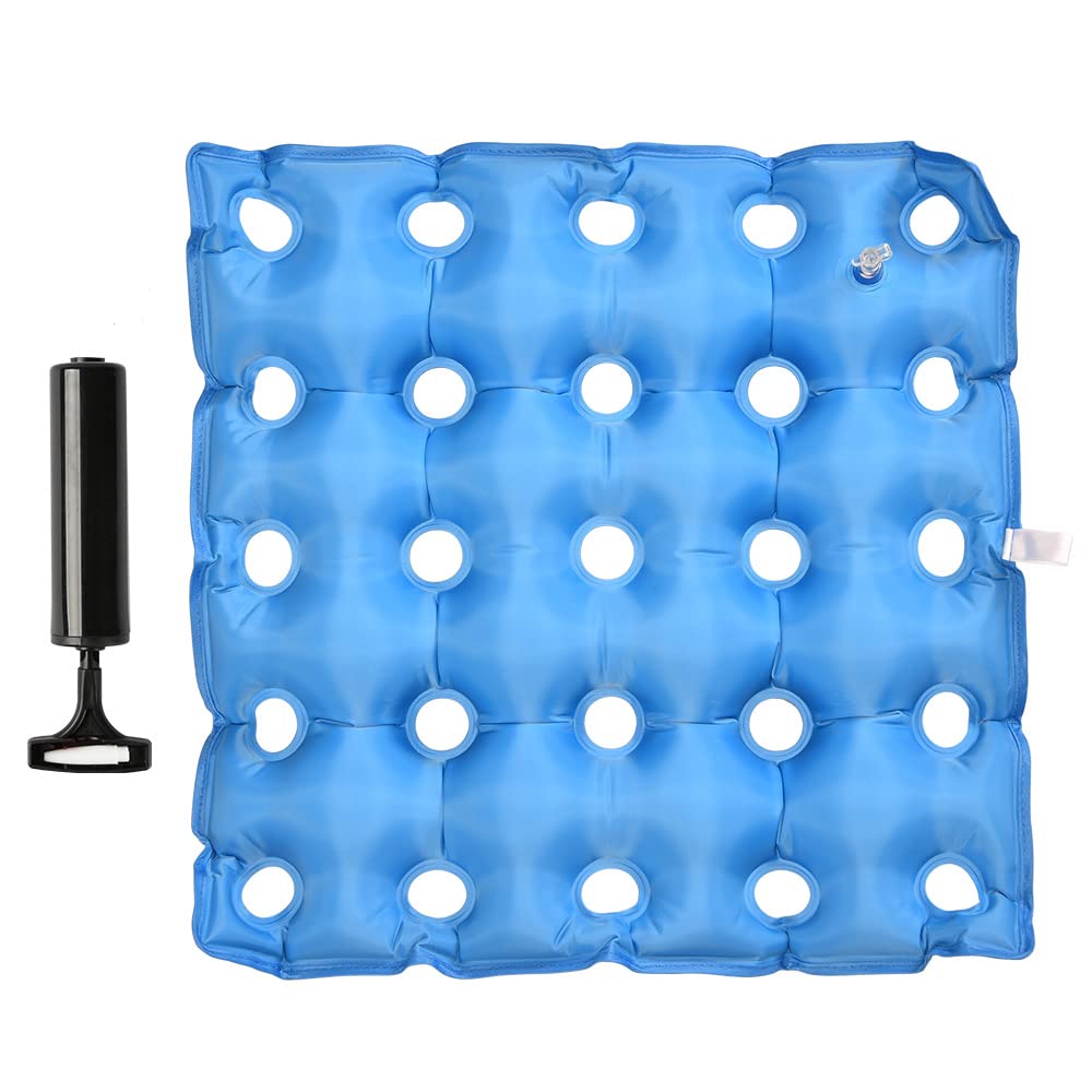 Waffle Cushion for Pressure Sores Chair - Bed Sore Cushions for Butt for Elderly - Pressure Sore Cushions for Sitting in Recliner - Inflatable Seat Cushion for Pressure Relief