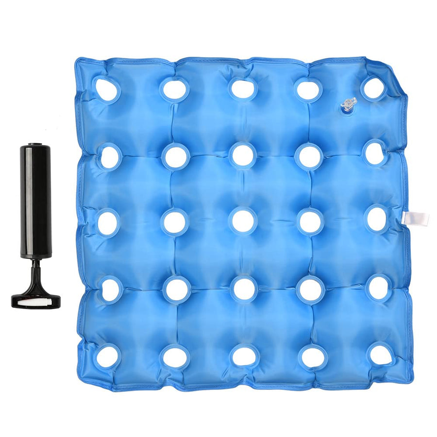 Waffle Cushion for Pressure Sores Chair - Bed Sore Cushions for Butt for Elderly - Pressure Sore Cushions for Sitting in Recliner - Inflatable Seat Cushion for Pressure Relief