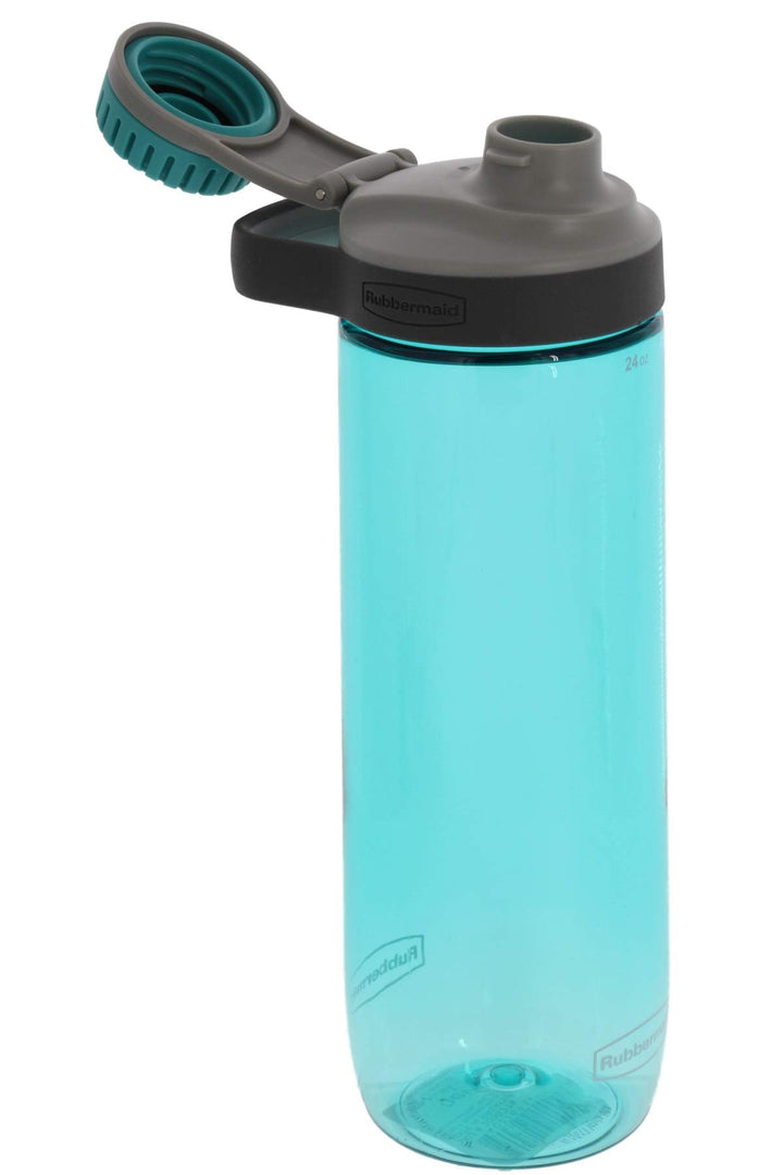 Leak-Proof Chug Water Bottle, 24 oz, Aqua Waters