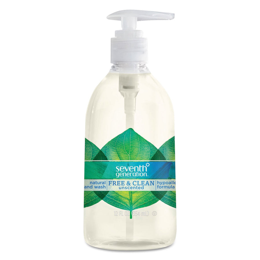 Hand Wash, Free and Clear, 12 Ounce
