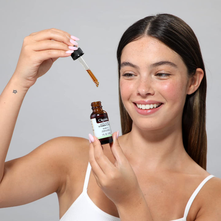 100% Pure Vitamin E Oil for Skin, Hair & Face - 30,000 IU, Non-GMO Verified | Natural D-Alpha Tocopherol