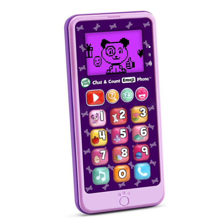 Chat and Count Emoji Phone, Purple
