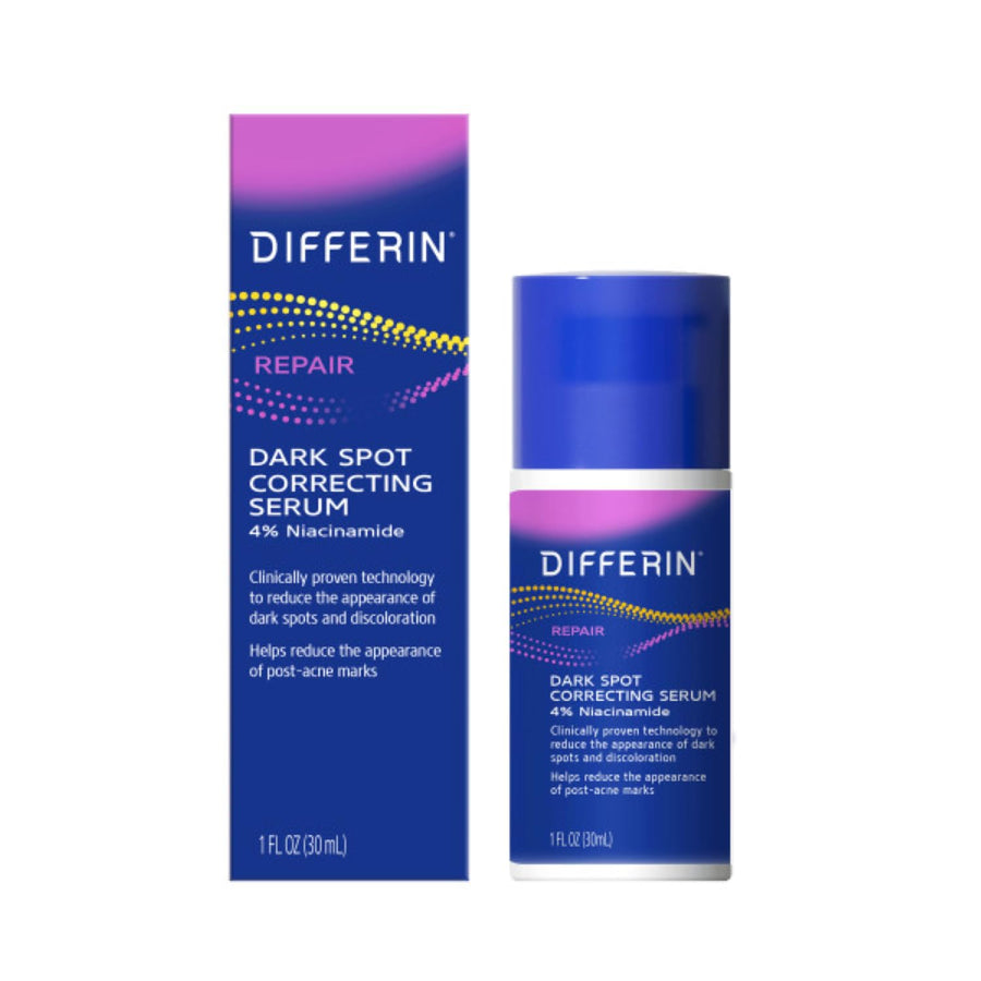 Dark Spot Correcting Face Serum, Dark Spot Correcting Serum by the makers of Gel, Gentle Skin Care for Acne Prone Sensitive Skin, 1 oz (Packaging May Vary)