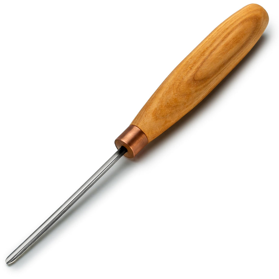 Wood Carving V Gouge K12/02 Woodworking Hand Chisel Compact Wood Carving Knife for Beginners and Profi