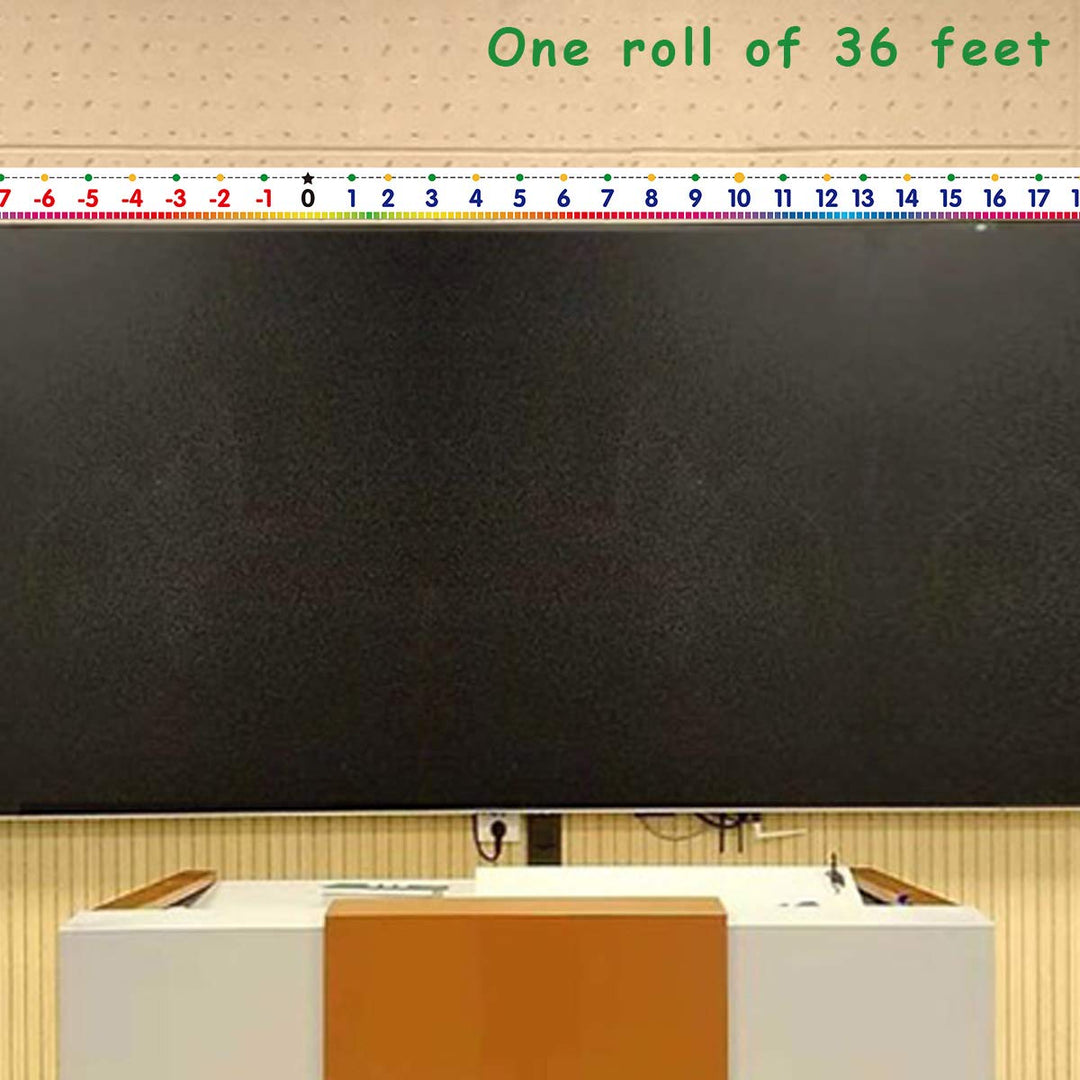 Number Line Bulletin Board Border -20 to 100 Number Line for Classroom Wall Classroom Decoration Set 36ft 1 Roll for Math Classes