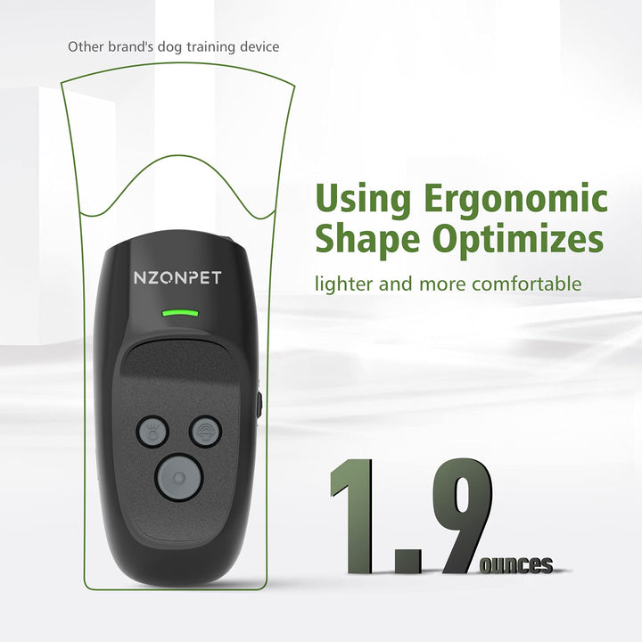 Anti Barking Device, Ultrasonic Dog Barking Deterrent Devices, Rechargeable 3 Frequency Bark Control Device Effective Control Range of 16.4 Ft with LED Flashlight and Wrist Strap(Black)