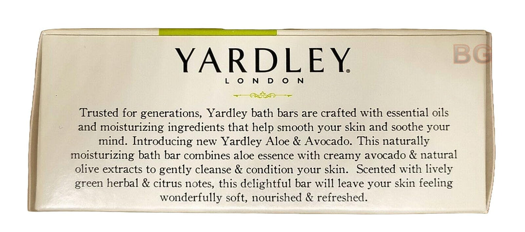 London Moisturizing Bar Fresh Aloe With Avocado Essence 4.25 oz