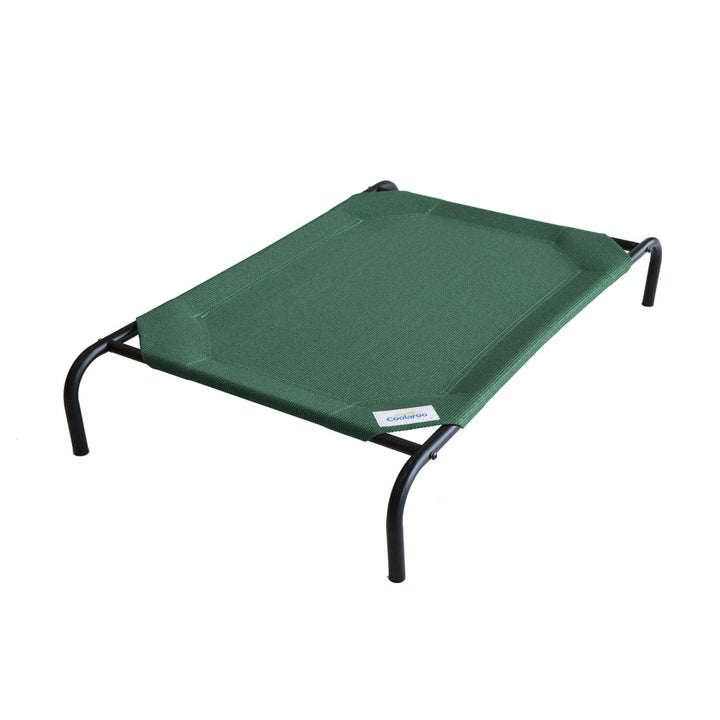Gale Pacific The Original Cooling Elevated Dog Bed, Indoor and Outdoor, Large, Brunswick Green, 51.00 x 31.50 x 8.00