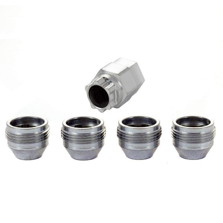 24013 Cone Seat - Under Hub Cap Wheel Locks (M12 x 1.25 Thread Size) - Set of 4