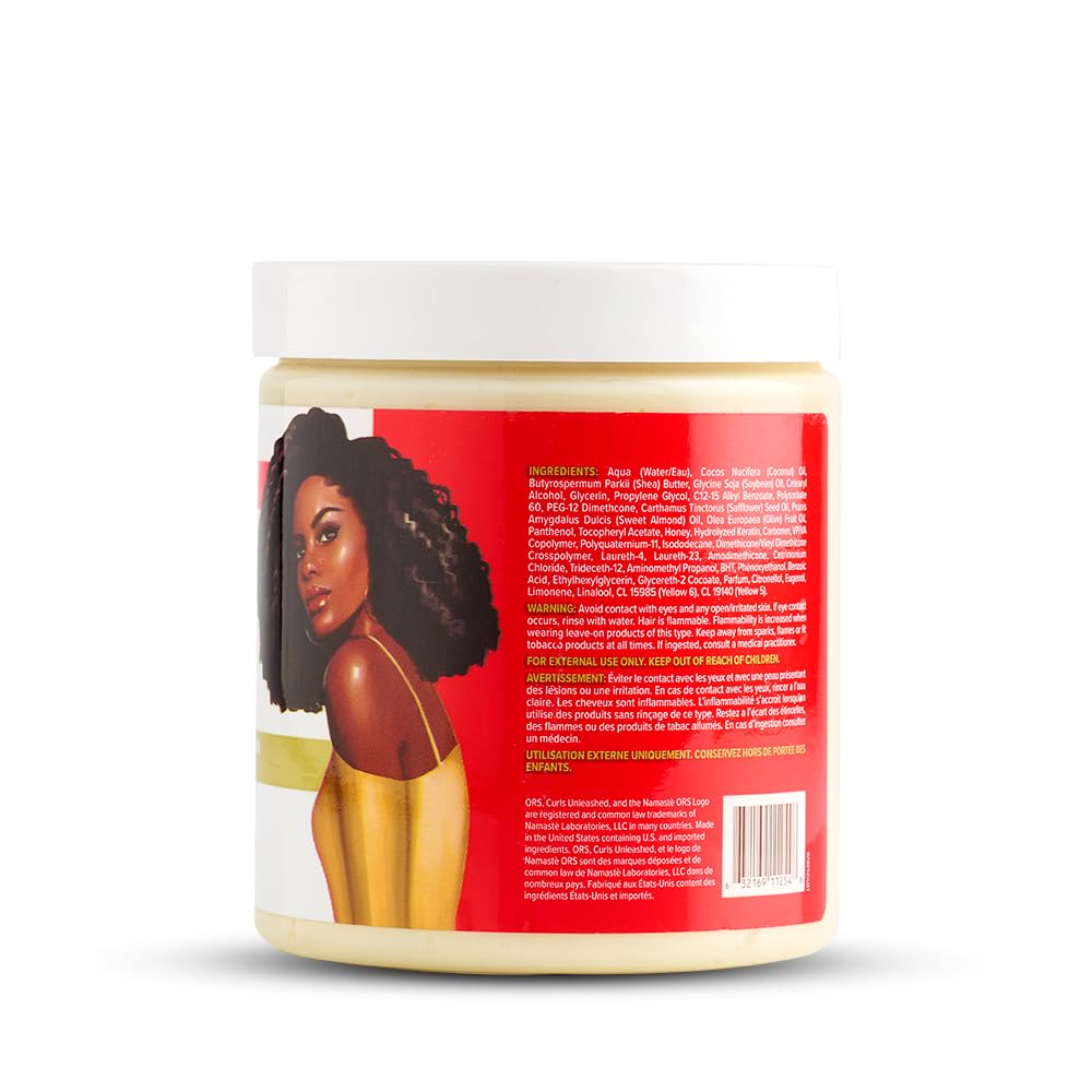 Shea Butter & Honey Curly Coil Rich Style Creme 20 Ounces