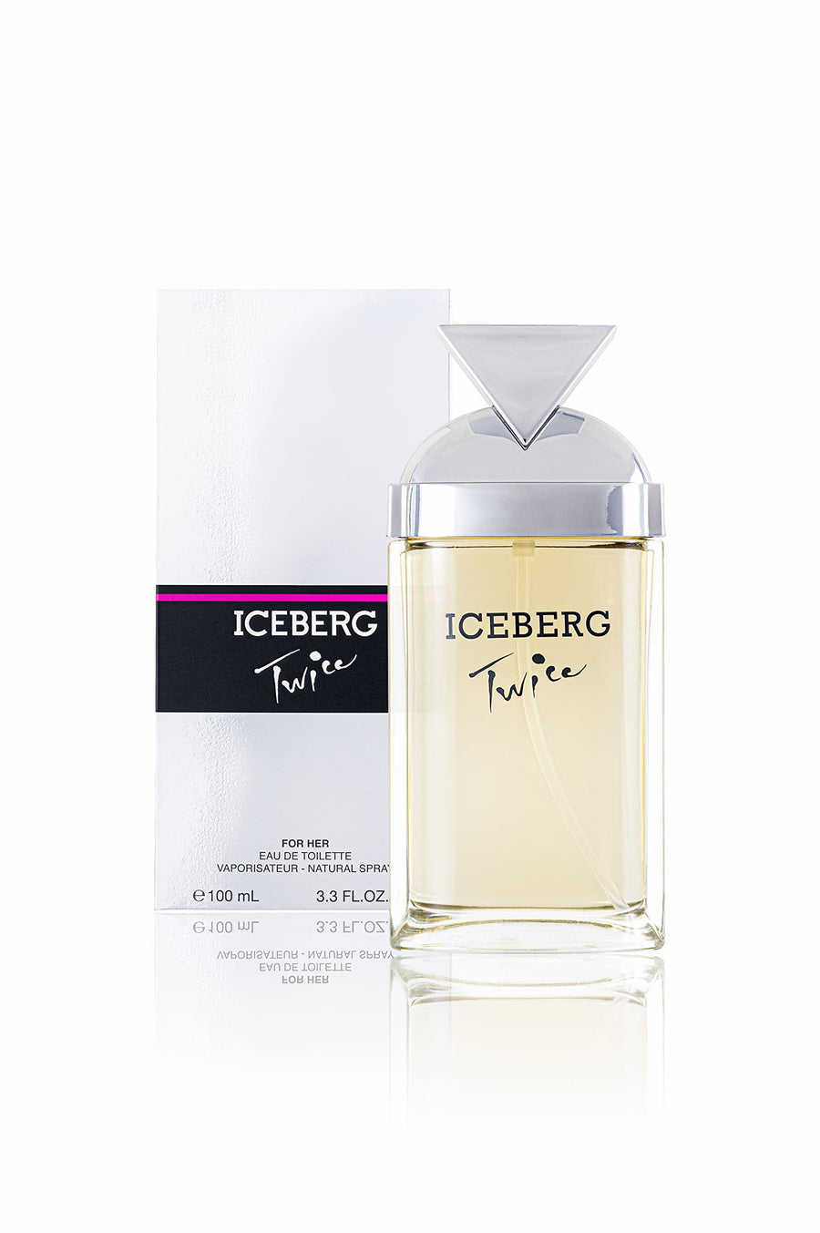 Twice Woman - Floral Aquatic Fragrance For The Modern Woman - Fresh And Bright Feminine EDT Spray Perfume For Women - Invigorating Notes Of Freesia, Cyclamen, Amber, Sandalwood - 3.3 Oz
